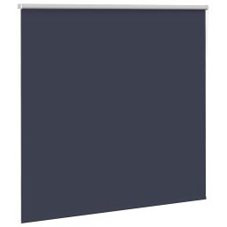 vidaXL Rolgordijn verduisterend 145x175 cm stofbreedte 141,6 cm blauw