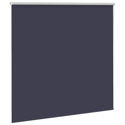 vidaXL Rolgordijn verduisterend 160x175 cm stofbreedte 156,6 cm blauw