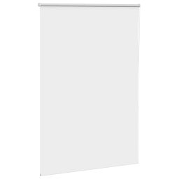 vidaXL Rolgordijn verduisterend 105x130 cm stofbreedte 100,7 cm wit