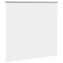 vidaXL Rolgordijn verduisterend 155x130 cm stofbreedte 151,6 cm wit