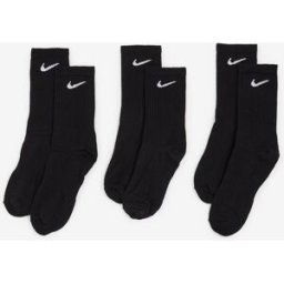 Nike Chaussettes X3 Crew Zwart Dames 43/46