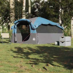 vidaXL Tunneltent 6-persoons waterbestendig blauw