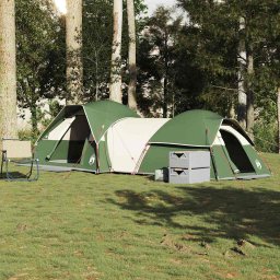 vidaXL Tent 5-persoons waterdicht groen