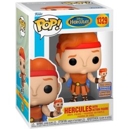 Funko Pop #1329 Hercules with Action figure Exclusive Funko Pops, Convention Exclusives