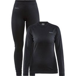 Craft - Maat M - Core Dry Baselayer Thermoset Dames - Zwart