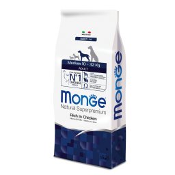 Monge Super Premium Adult Hond Medium - 12 kg