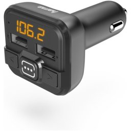 Hama FM-transmitter met AUX-IN + USB-IN Audio accessoire Zwart