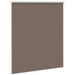 vidaXL Rolgordijn verduisterend koffie 125x130 cm stofbreedte 121,6 cm
