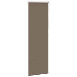 vidaXL Rolgordijn verduisterend koffie 45x150 cm stofbreedte 40,7 cm