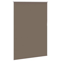 vidaXL Rolgordijn verduisterend koffie 95x150 cm stofbreedte 90,7 cm