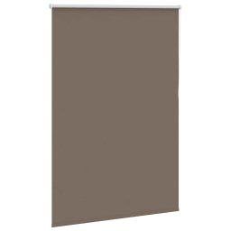 vidaXL Rolgordijn verduisterend koffie 100x150 cm stofbreedte 95,7 cm