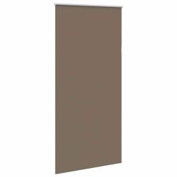 vidaXL Rolgordijn verduisterend koffie 100x230 cm stofbreedte 95,7 cm
