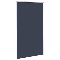 vidaXL Rolgordijn verduisterend 140x230 cm stofbreedte 136,6 cm blauw