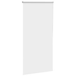 vidaXL Rolgordijn verduisterend 85x150 cm stofbreedte 80,7 cm wit