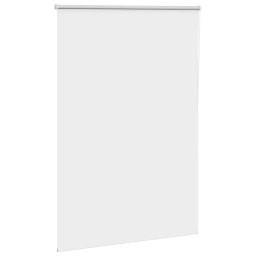 vidaXL Rolgordijn verduisterend 110x150 cm stofbreedte 105,7 cm wit