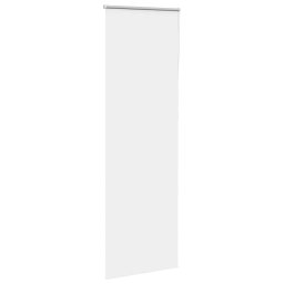 vidaXL Rolgordijn verduisterend 80x210cm stofbreedte 75,7 cm wit