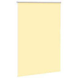 vidaXL Rolgordijn 90x150 cm stofbreedte 85,7 cm verduisterend geel