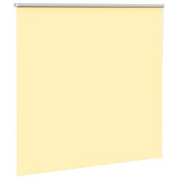 vidaXL Rolgordijn verduisterend 155x150 cm stofbreedte 151,6 cm geel