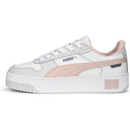 PUMA Carina Street - maat 37 - Dames Sneakers - Wit/Lichtroze