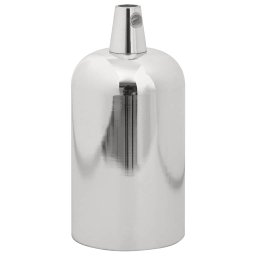 vidaXL Lamphouders 2 st nikkel satijn E27
