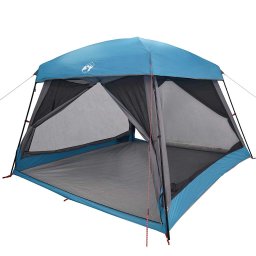vidaXL Gezinstent 6-persoons waterdicht blauw