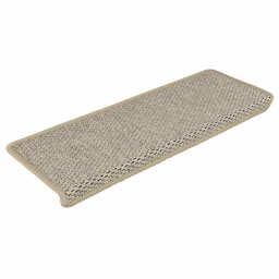 vidaXL Trapmatten zelfklevend Sisal-Look 30 st 65x21x4 cm lichtgroen