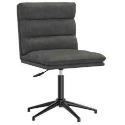 vidaXL Eetkamerstoelen 2 st kunstleer zwart