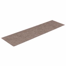 vidaXL Trapmatten Zelfklevend 30 stuks 76x20 cm Lichtbruin Rechthoekig