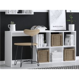Bureau JAKKORA 145 cm wit