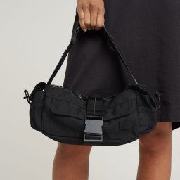 Cargo Baguette Bag - Zwart - Dames