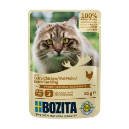 24x85g Chicken Economy Pack Bozita Morsels in Sauce Pouch Hondenvoer