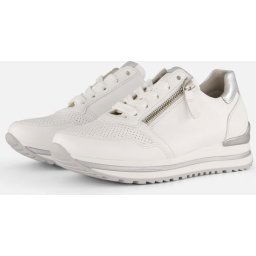 Gabor 528 -maat 38- Lage sneakers - Leren Sneaker - Dames - Wit