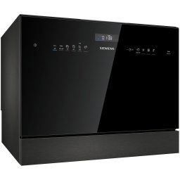 Siemens SK25IB00TE Vrijstaande vaatwasser Zwart