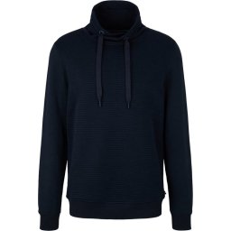 TOM TAILOR - Maat M - quilted fabric mix snood Heren Trui