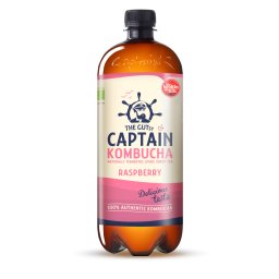 The GUTsy Captain Kombucha Raspberry