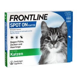 2 x 6 pipetten Frontline® Spot-On Kat