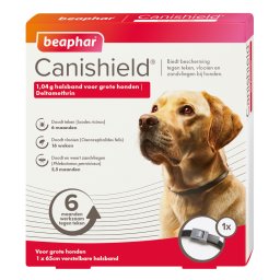 Canishield® 1,04g Deltamethrin Beaphar Halsband Grote Honden