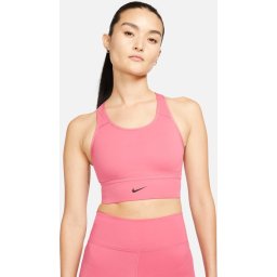 Nike Maat L Dri-FIT Swoosh Long Line Sportbeha Dames