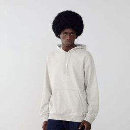 Jordan Hoodie Centered Logo Dri-fit Beige/wit Heren s