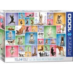 Yoga Dogs Puzzel (1000 stuks)
