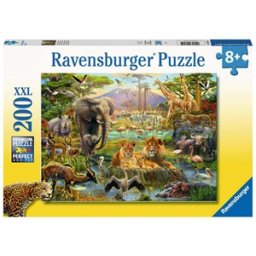 Dieren van de Savanne Puzzel (200 XXL stukjes)