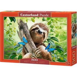 Don't Hurry Be Happy Puzzel (500 stukjes)