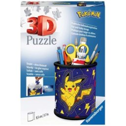 3D Puzzel - Pennenbak Pokemon (54 stukjes)