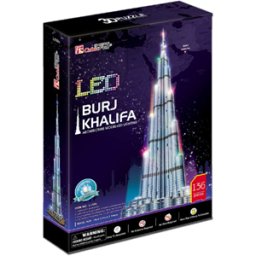 3D Puzzel - Burj Khalifa LED (136 stukjes)