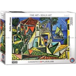 Mediterranean Landscape - Pablo Picasso Puzzel (1000 stukjes)