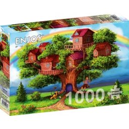 Treehouses Puzzel (1000 stukjes)