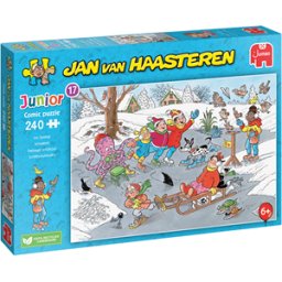 Jan van Haasteren Junior 17 - Schaatsen (240 stukjes)