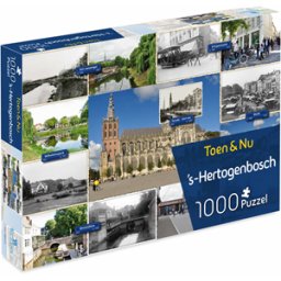 Toen & Nu - 's-Hertogenbosch Puzzel (1000 stukjes)