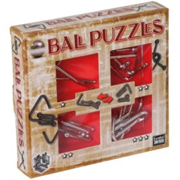 Ball Metalen Breinbrekers Puzzel - Rood