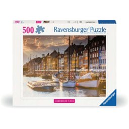 Zonsondergang in Kopenhagen Puzzel (500 stukjes)